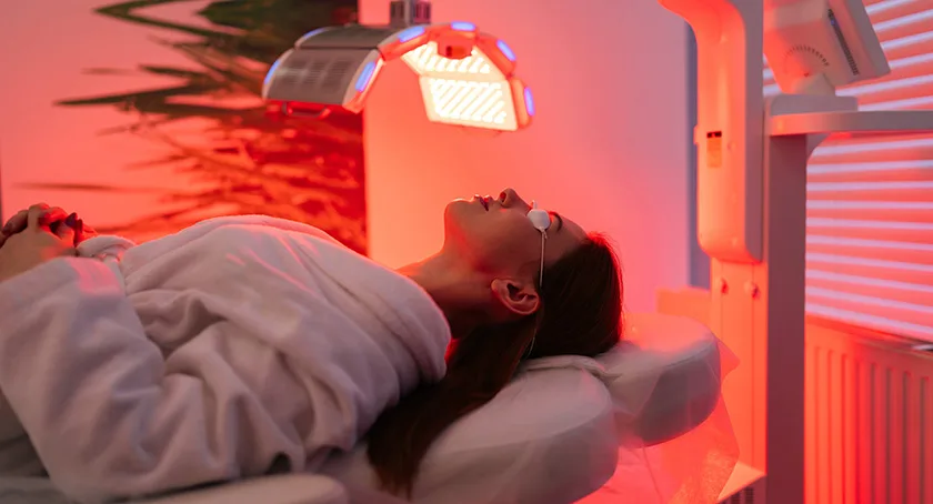 Spate donne le feu vert à la thérapie par la lumière rouge et aux pelures frais comme les services de visage les plus rapides aux États-Unis