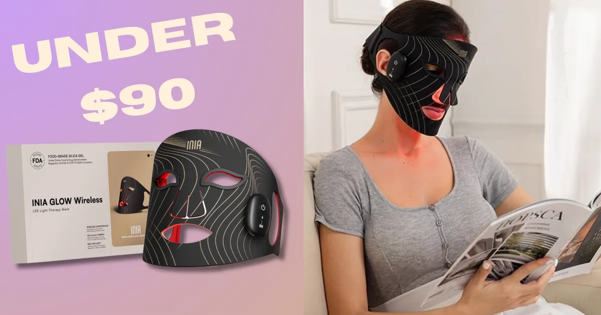 Ce masque de thérapie rouge-léger-léger sur les examinateurs est de 80 $ de réduction