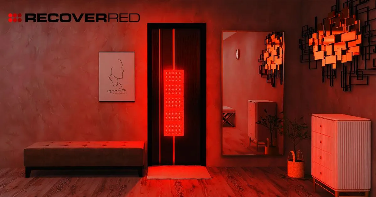 Recover Red présente une solution portable de thérapie par la lumière rouge :