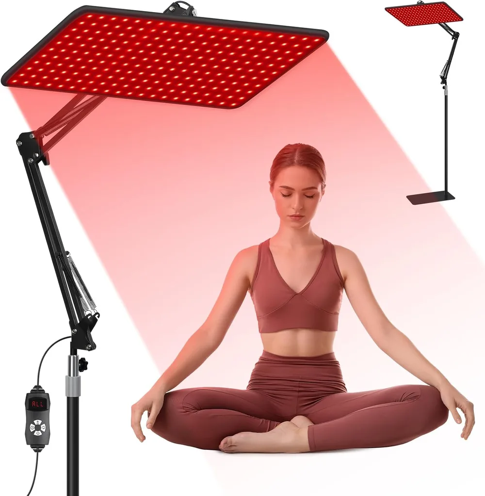 BEICHEN Lampe de luminothérapie rouge & infrarouge