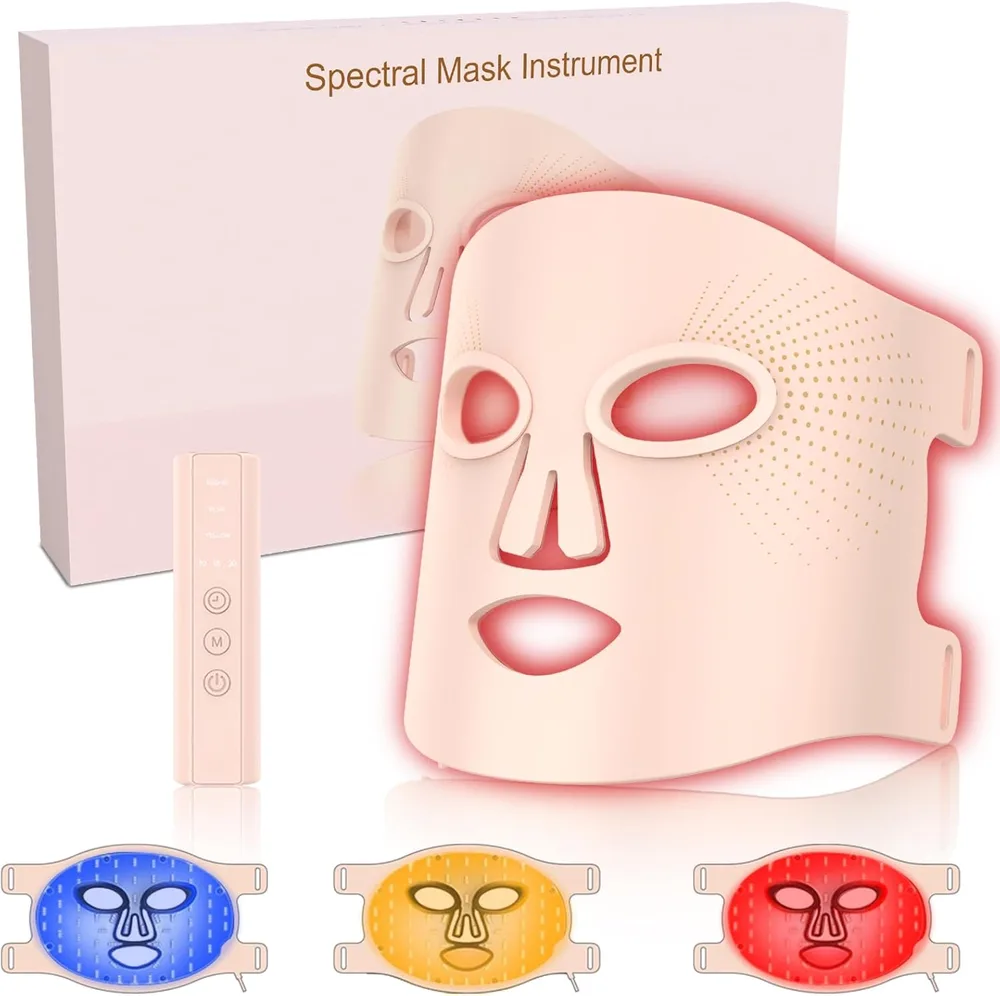 Masque LED Visage Beauté – Multi-couleurs